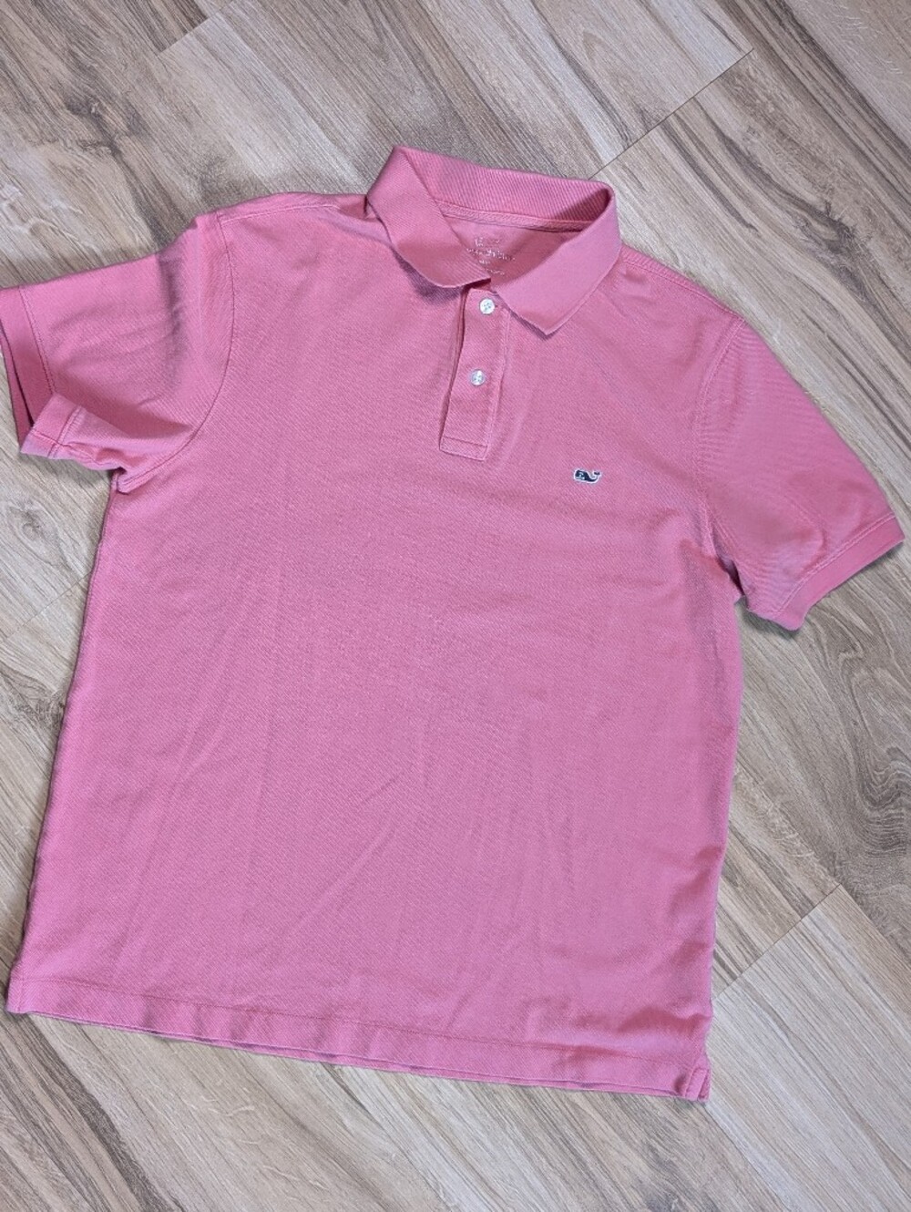 Vineyard Vines Polo Golf Shirt Short Sleeve Pink M Slim Fit